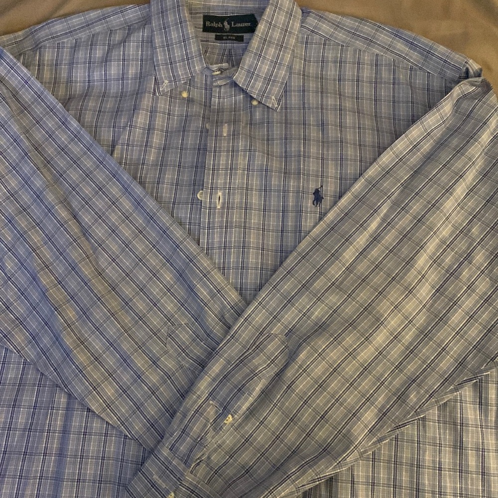 Button down Polo shirt long sleeve XL